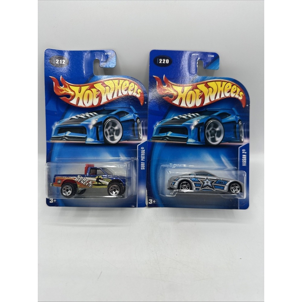 Hot Wheels Lot Of 2‎ 2006 Surf Patrol And Nissan Z.  212 And 220